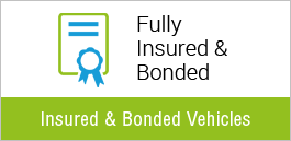 Fully Insured & Bonded Vehicles